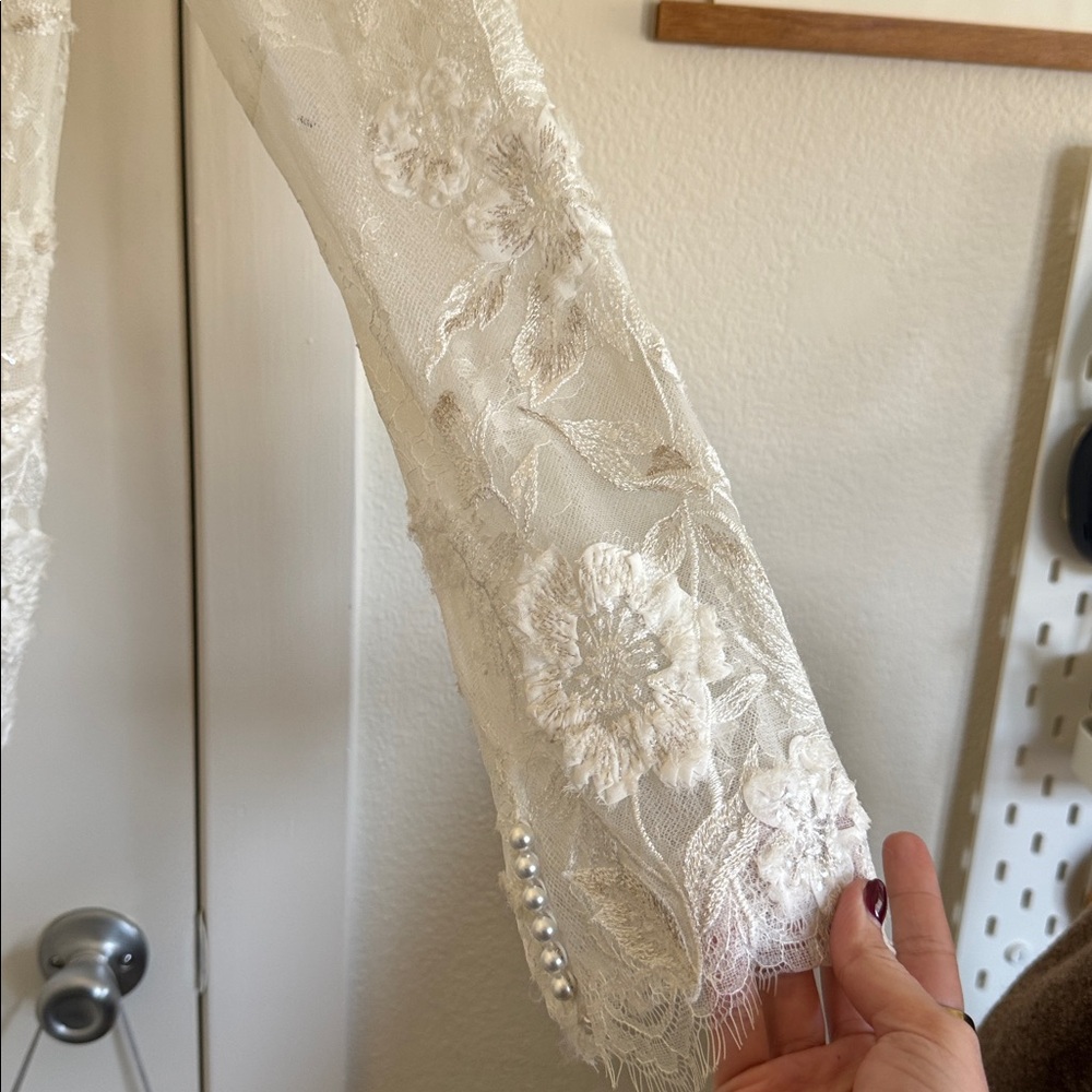 Serene Lace Wedding Dress, Willoughby by Watters - Picture 8 of 16